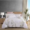 Duvet Inserts & Duvets * | Melange Home Hydrangea Embroidery 3Pc Duvet Set Duvet Inserts & Duvets