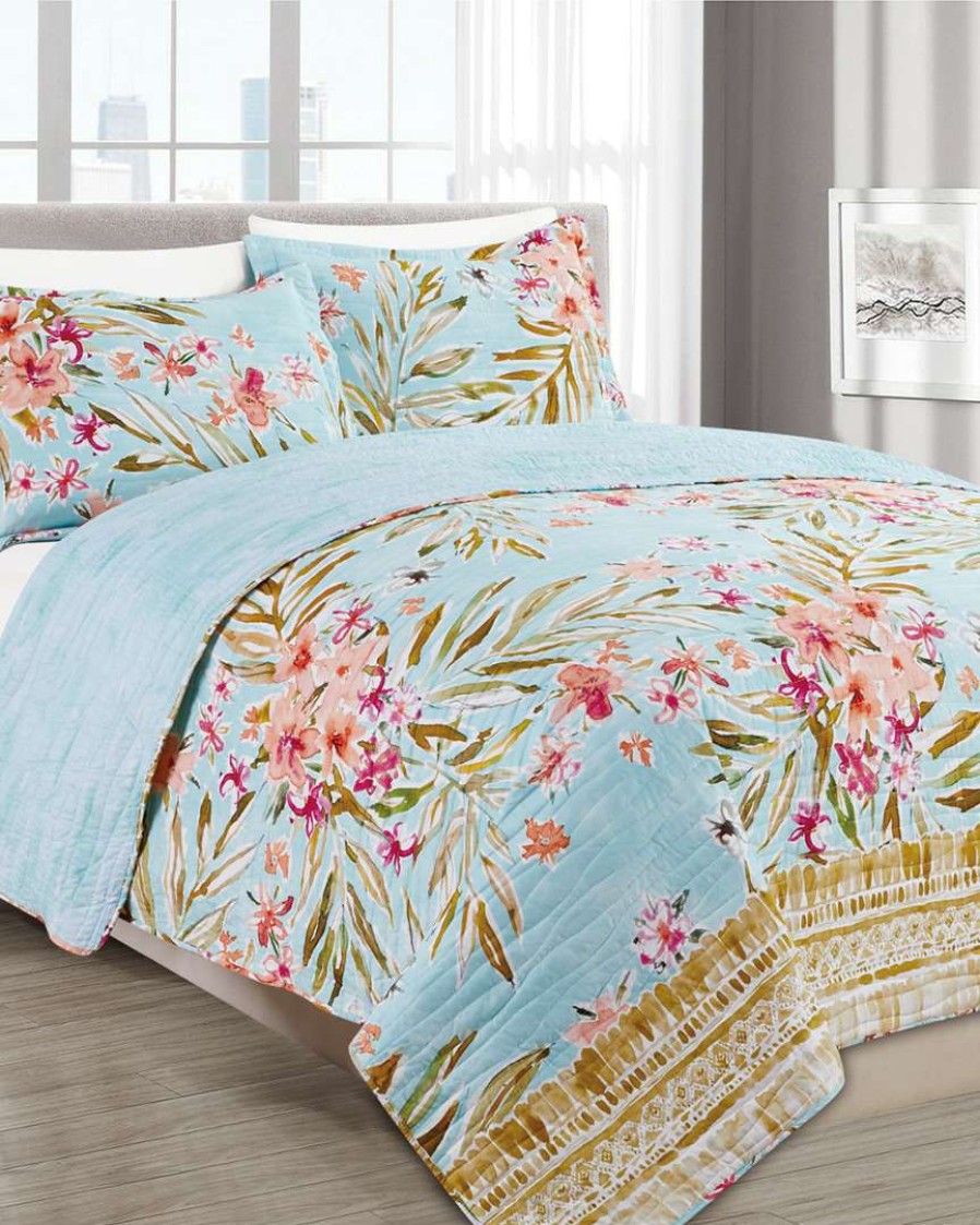 Comforters & Quilts * | Melange Barbarian Nueco Vallarta Quilt Set Home Comforters & Quilts