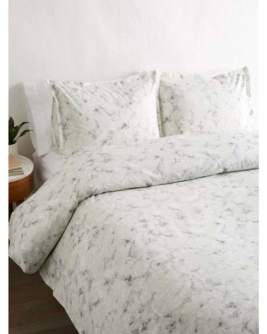 Duvet Inserts & Duvets * | Melange Marble Duvet Set Home Duvet Inserts & Duvets