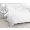 Duvet Inserts & Duvets * | Melange Home Double Scalloped Embrodiery Duvet Set Duvet Inserts & Duvets Mutli