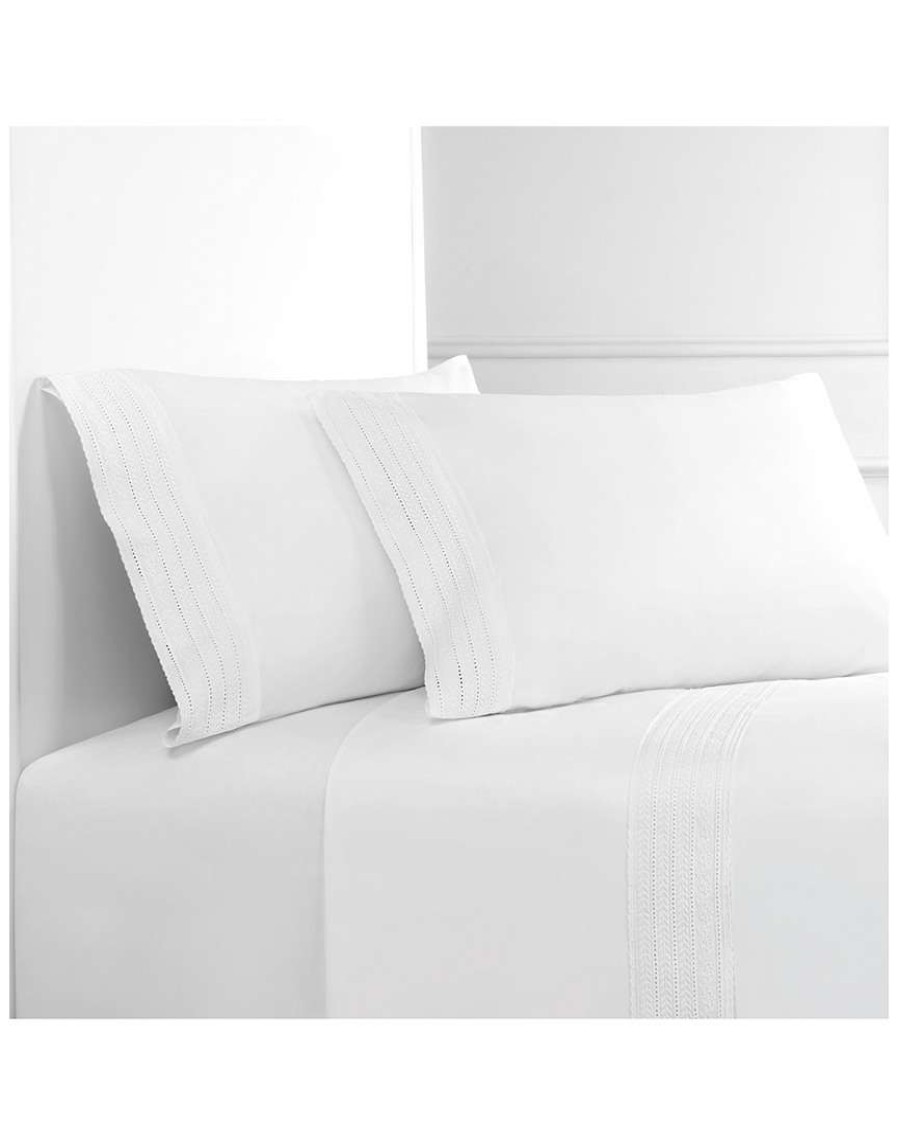 Sheets * | Melange Elizabeth Lace Sheet Set Home Sheets