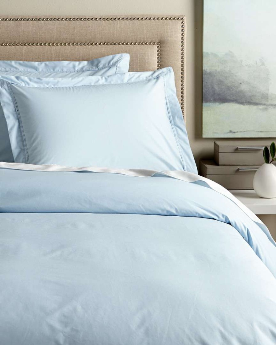 Duvet Inserts & Duvets * | Melange Home Double Pleat Cotton Duvet Set Duvet Inserts & Duvets