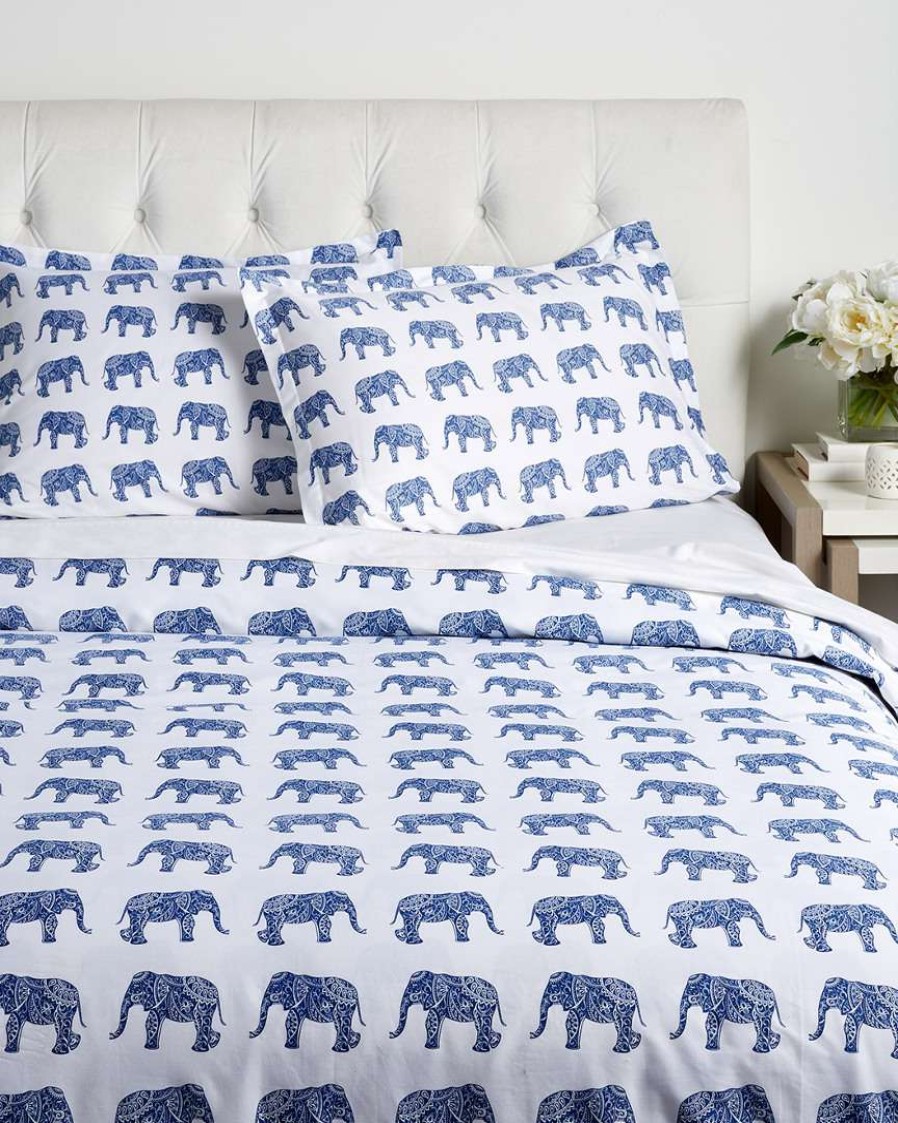 Duvet Inserts & Duvets * | Melange Elephants Duvet Set Home Duvet Inserts & Duvets