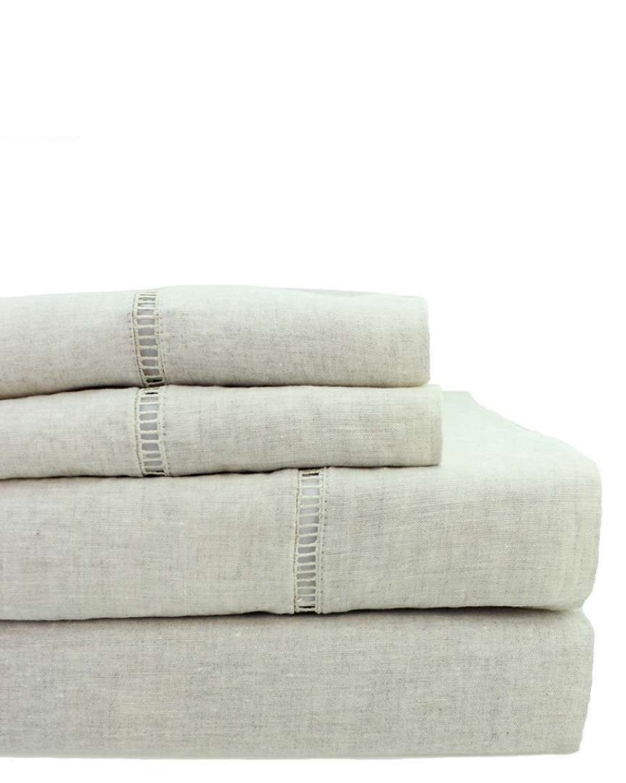 Sheets * | Melange Linen Sheet Set Home Sheets