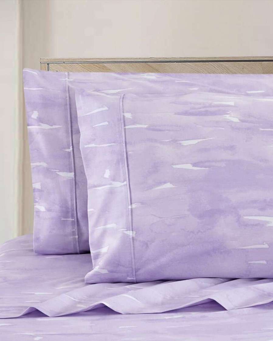 Sheets * | Melange 300Tc Sleepy Wash Sheet Set Home Sheets