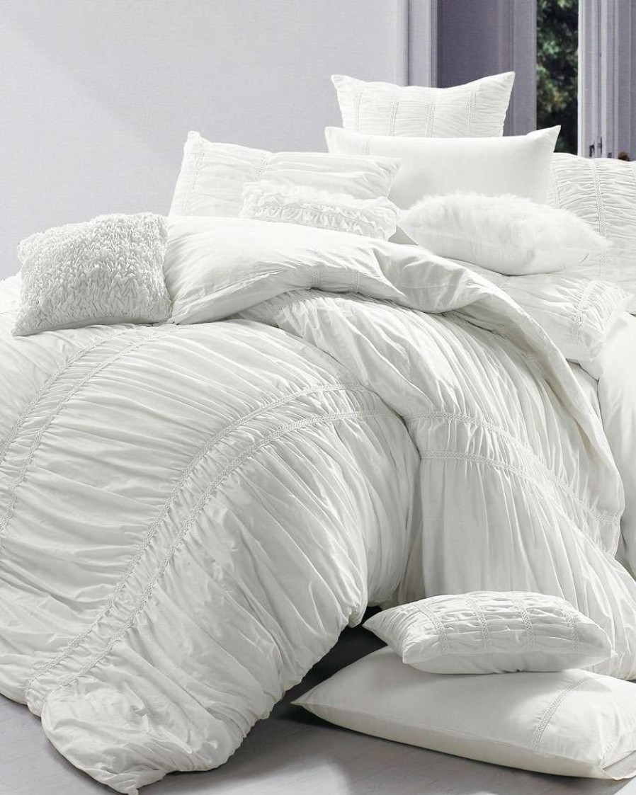 Duvet Inserts & Duvets * | Melange Home Belle Duvet Set Duvet Inserts & Duvets