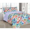 Comforters & Quilts * | Melange Barbarian Strangebow Scallop Quilt Set Home Comforters & Quilts