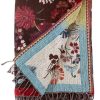 Blankets & Throws * | Melange Home Flower Bouquet Wool Blend Throw Blankets & Throws