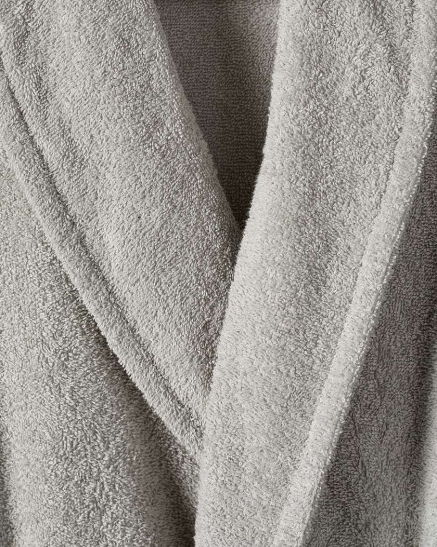 Robes & Slippers * | Melange Home Turkish Cotton Bathrobe Robes & Slippers