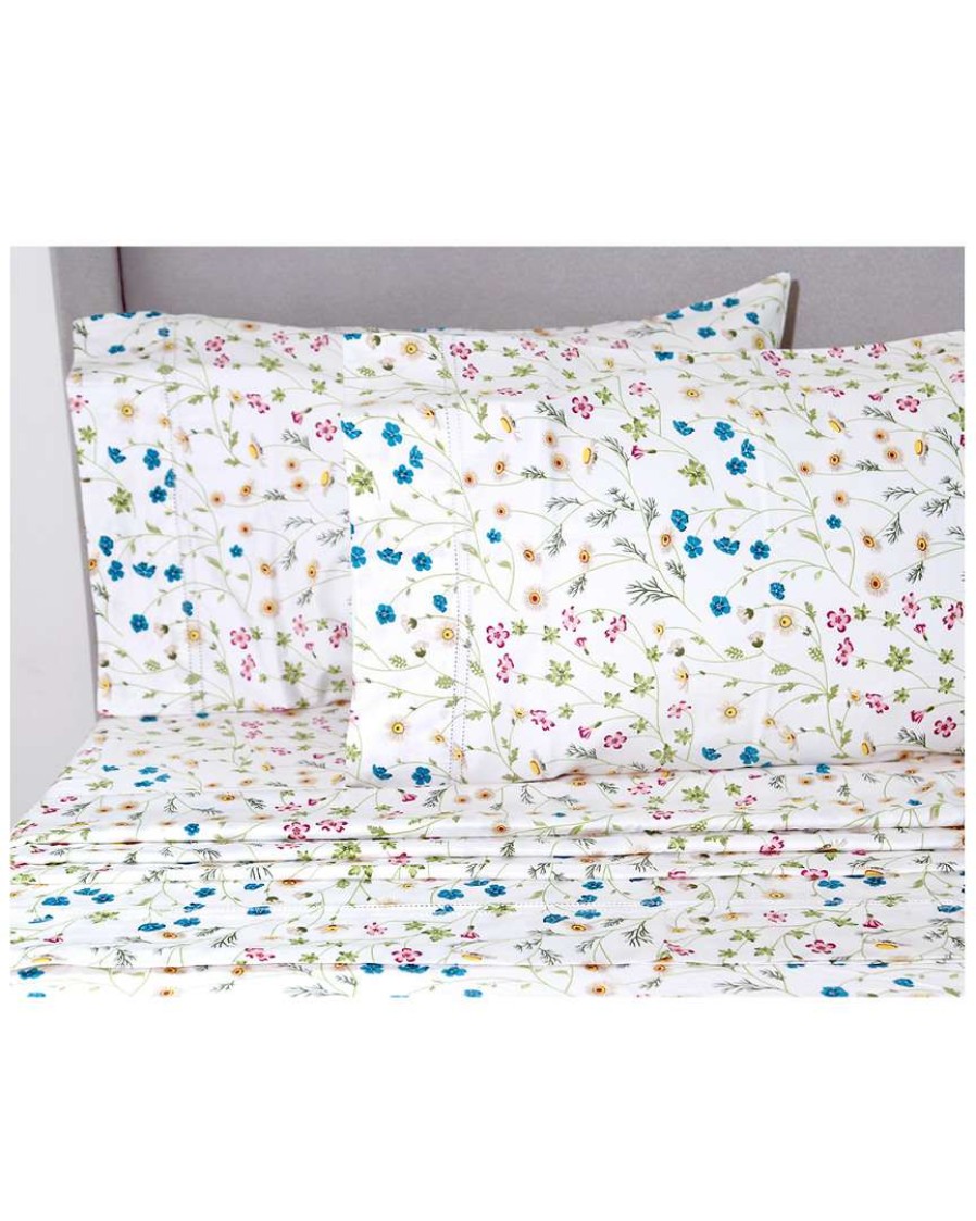 Sheets * | Melange Wildflower Sheet Set Home Sheets