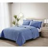 Comforters & Quilts * | Melange Home Stonewash Micro Vermechelli Quilt Set Comforters & Quilts