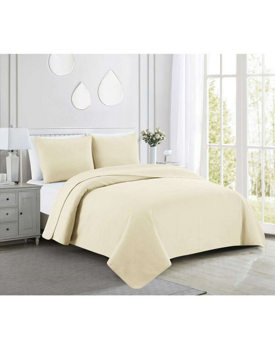 Comforters & Quilts * | Melange Home Knob Hill 2Pc Quilt Set Comforters & Quilts