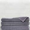 Bath Towels * | Melange Home Set Of 4 Hand Towels Bath Towels