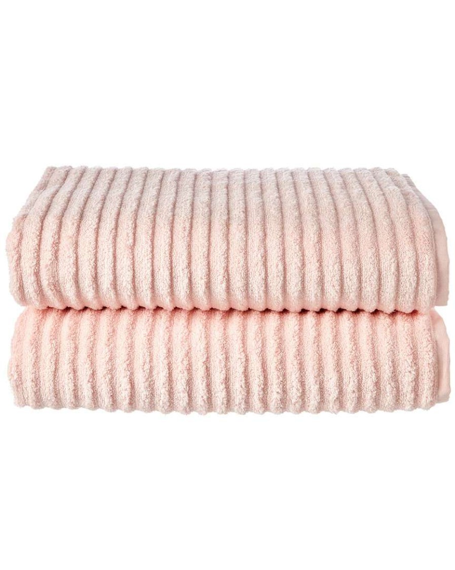 Bath Towels * | Melange Set Of 2 Zero Twist Bath Sheets Home Bath Towels