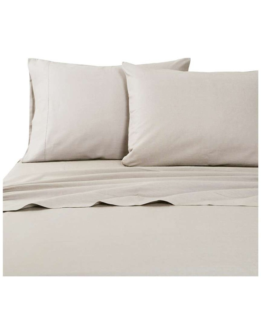 Pillowcases & Shams * | Melange Home Linen Pillowcase Pr Self Hem Pillowcases & Shams