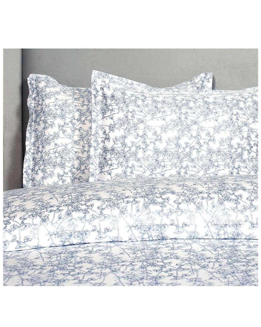 Sheets * | Melange Cherry Blossoms Sheet Set Home Sheets