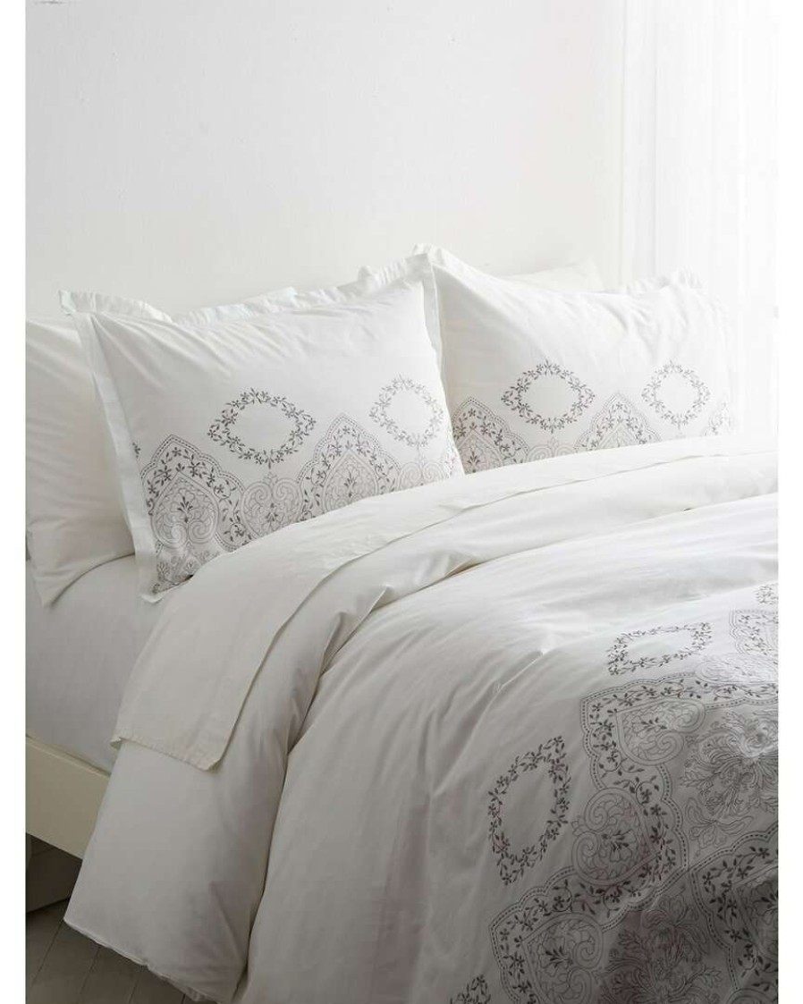 Duvet Inserts & Duvets * | Melange Home Brocade Duvet Set Duvet Inserts & Duvets