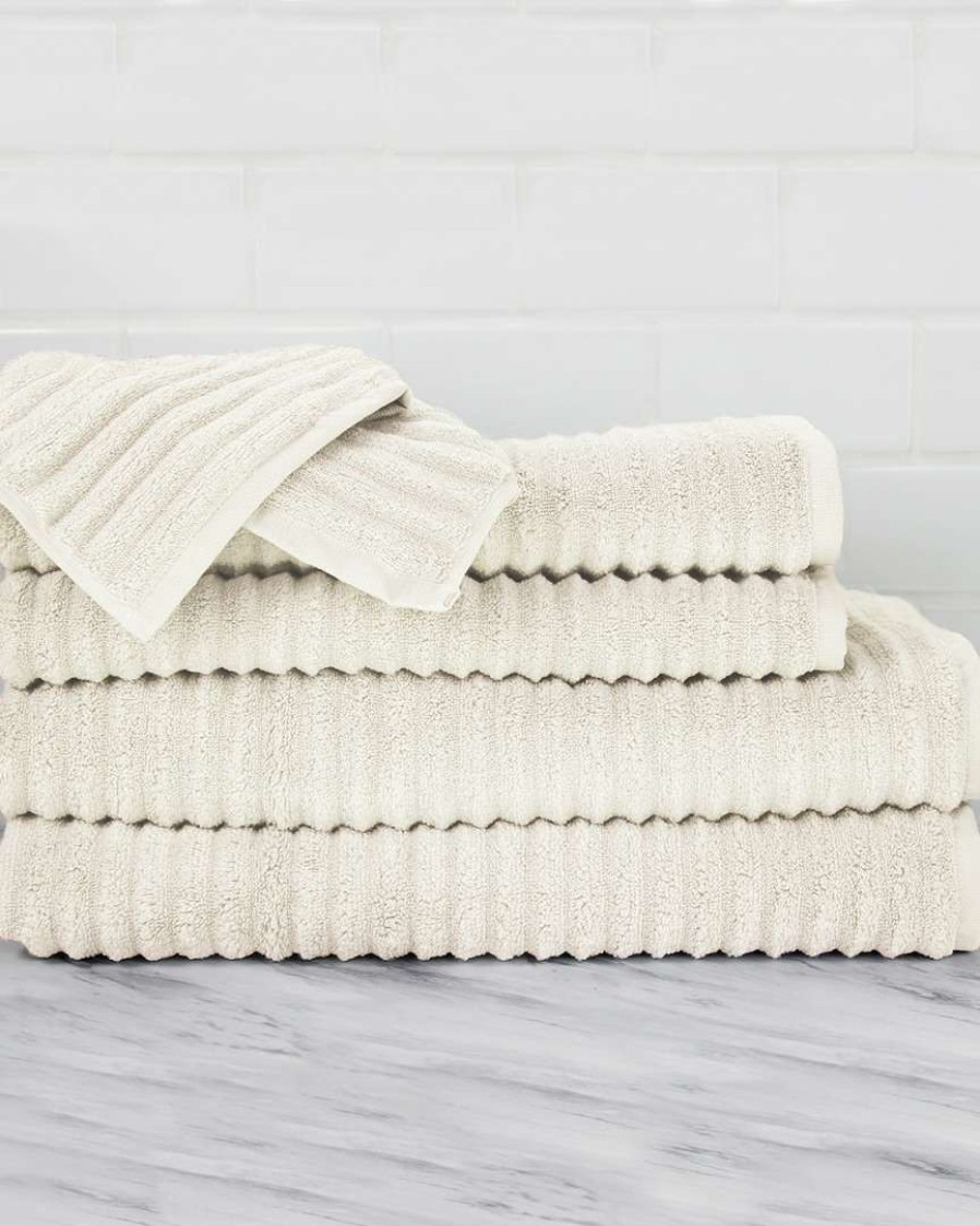 Bath Towels * | Melange Zero Twist 6Pc Towel Set Home Bath Towels