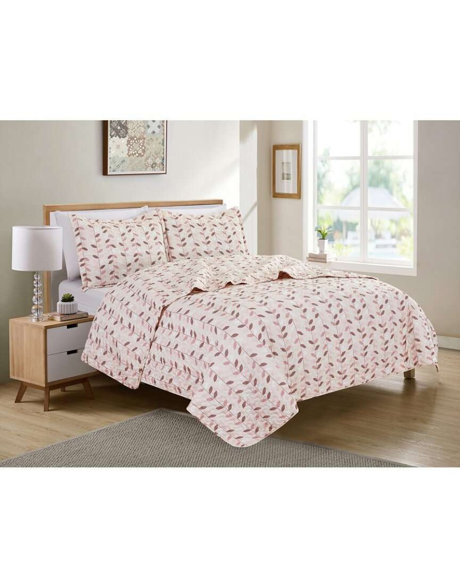 Comforters & Quilts * | Melange Petal Quilt Set Home Comforters & Quilts