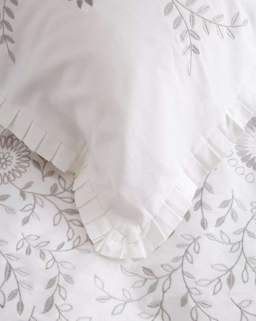 Duvet Inserts & Duvets * | Melange Midas Embroidered Duvet Set Home Duvet Inserts & Duvets