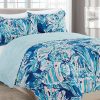 Comforters & Quilts * | Melange Barbarian Here Fishie Quilt Set Home Comforters & Quilts