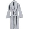 Robes & Slippers * | Melange Zero Twist Ruffle Bath Robe Home Robes & Slippers