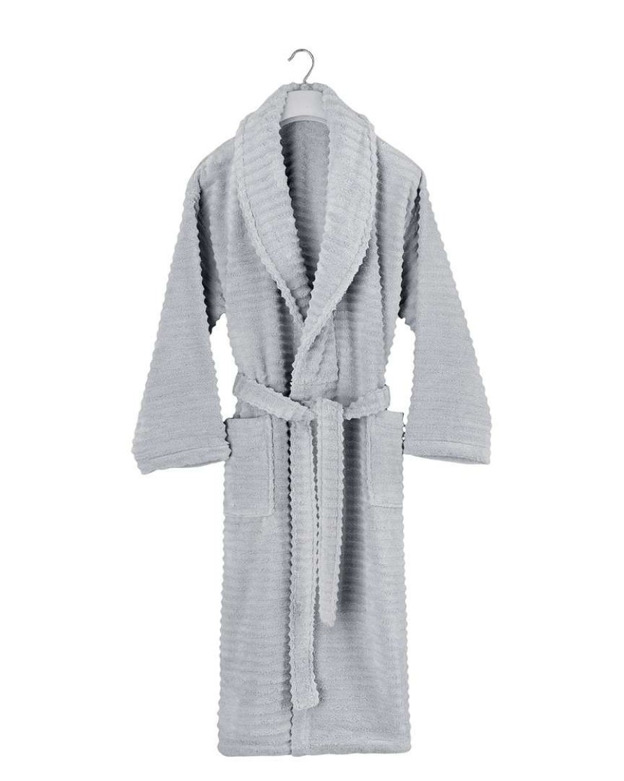 Robes & Slippers * | Melange Zero Twist Ruffle Bath Robe Home Robes & Slippers