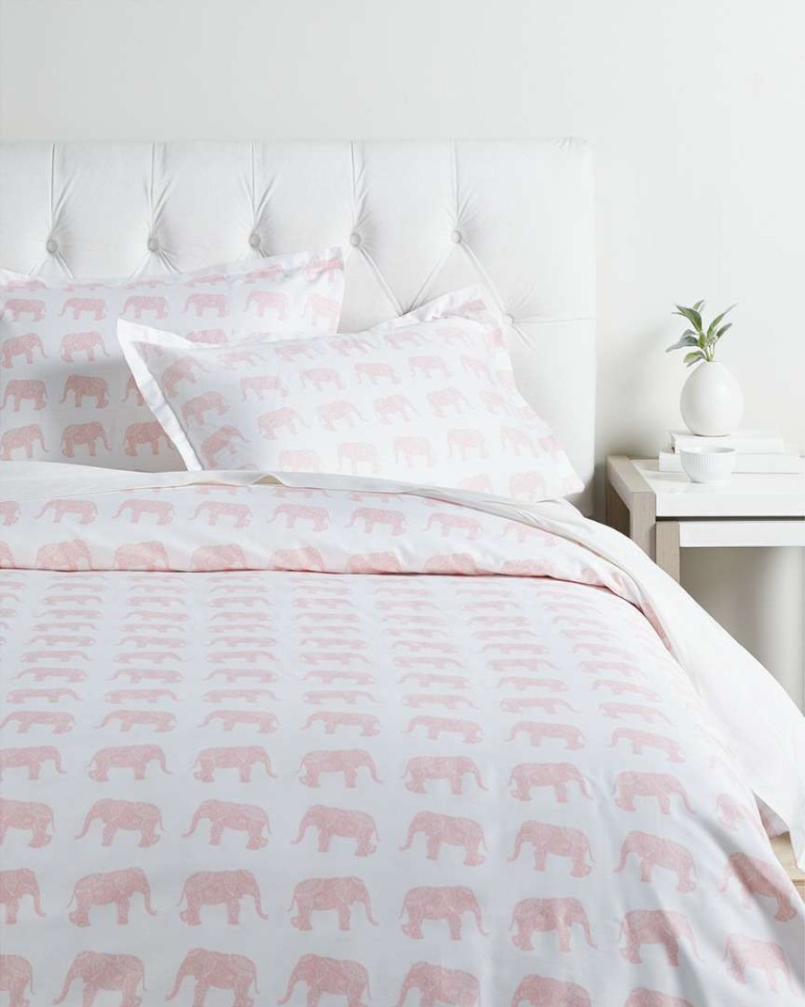 Duvet Inserts & Duvets * | Melange 400Tc Elephant Duvet Set Home Duvet Inserts & Duvets