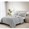 Comforters & Quilts * | Melange Home Stonewash Micro Vermechelli Quilt Set Comforters & Quilts