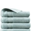 Bath Towels * | Melange 100% Turkish Cotton 4Pc Hand Towel Set Home Bath Towels