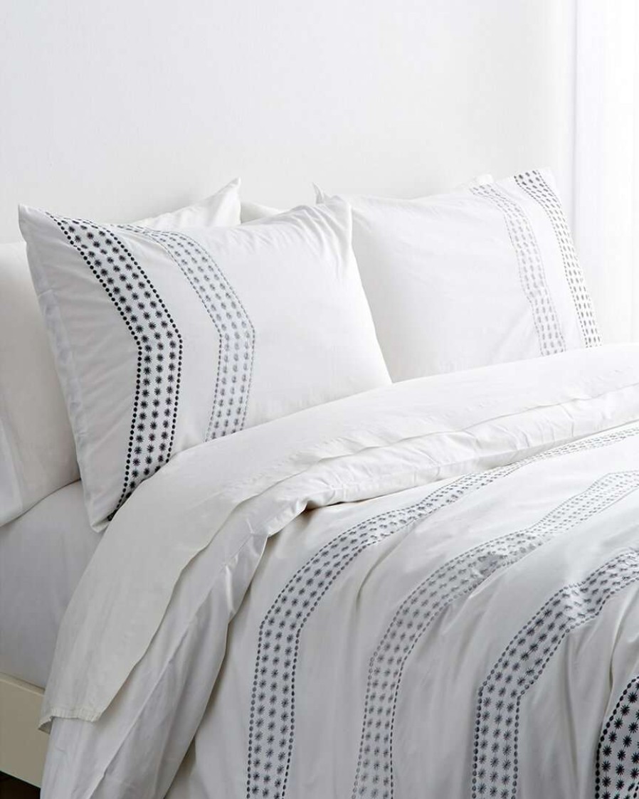 Duvet Inserts & Duvets * | Melange Home Vail Embrodiery Duvet Set Duvet Inserts & Duvets