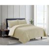 Comforters & Quilts * | Melange Home Classic Velvet Diamond 3Pc Quilt Set Comforters & Quilts