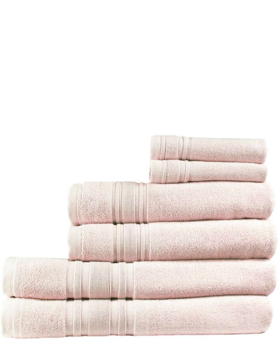 Bath Towels * | Melange 100% Turkish Cotton 6Pc Ensemble Set Home Bath Towels