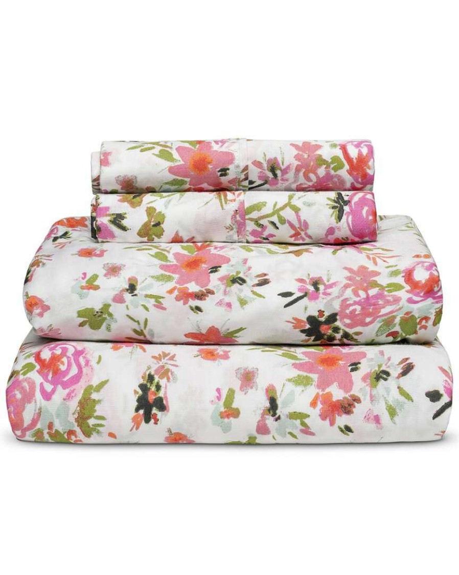 Sheets * | Melange 300Tc Wild Love Sheet Set Home Sheets