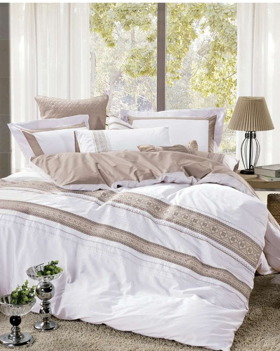 Duvet Inserts & Duvets * | Melange Home Cheyenne Duvet Set Duvet Inserts & Duvets