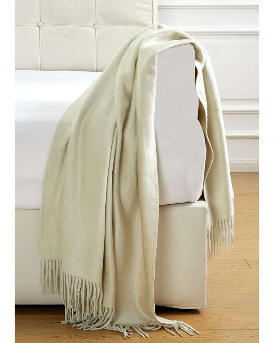 Blankets & Throws * | Melange Home Plaza Silk Throw Blankets & Throws