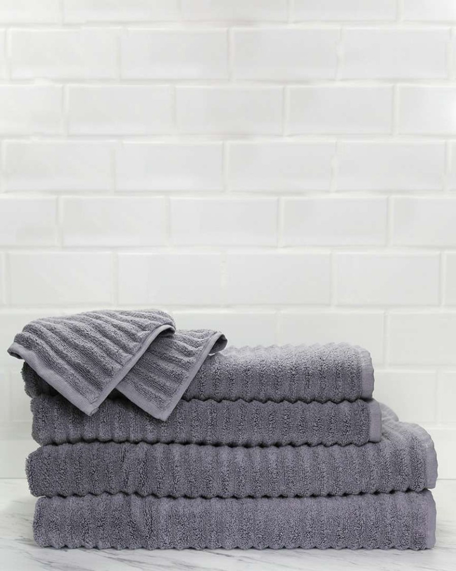 Bath Towels * | Melange Home Set Of 6 Towels Bath Towels