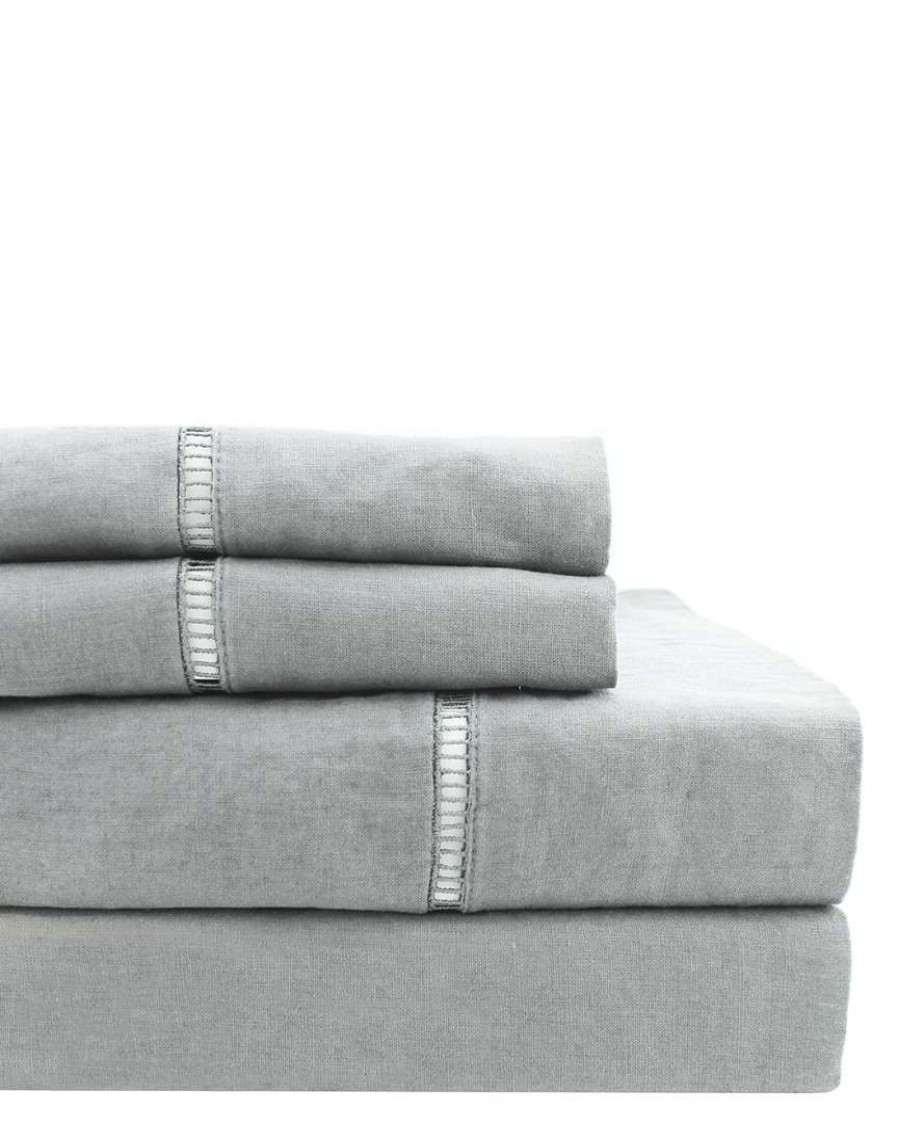 Sheets * | Melange Linen Sheet Set Home Sheets