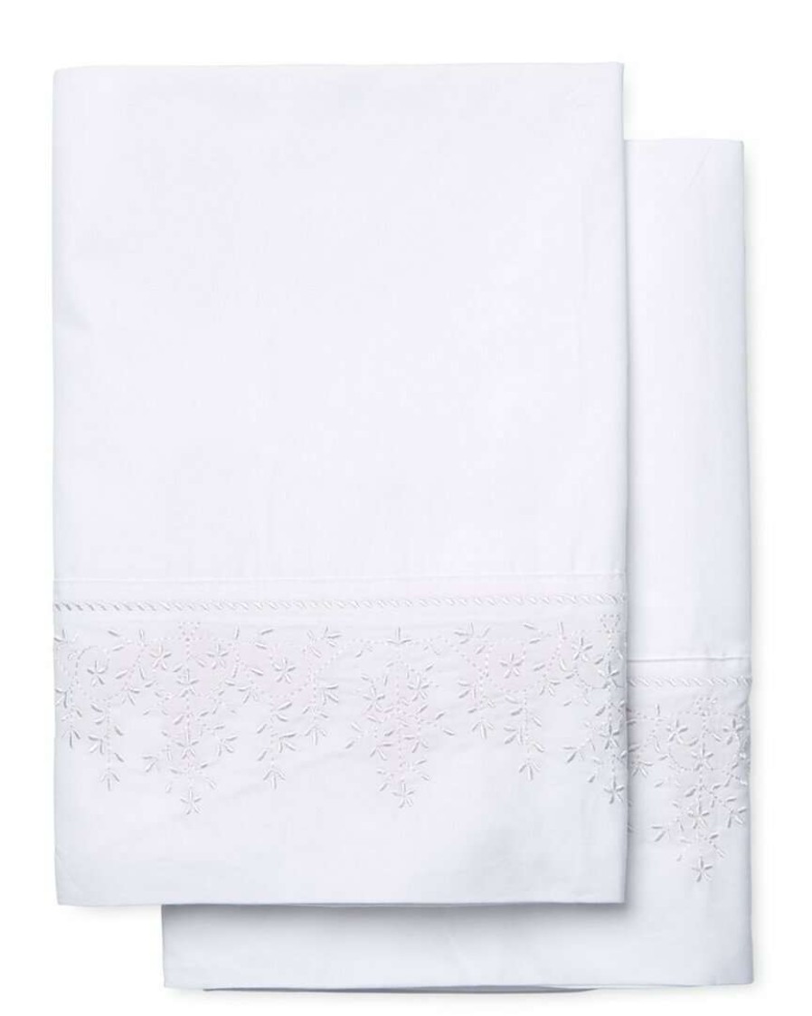 Sheets * | Melange Baby'S Breath Embroidered Sheet Set Home Sheets