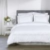 Duvet Inserts & Duvets * | Melange Home Floral Vine Embroidery 3Pc Duvet Set Duvet Inserts & Duvets