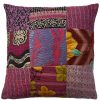 Duvet Inserts & Duvets * | Melange Toe Overdye Kantha Pillow Cover Home Duvet Inserts & Duvets