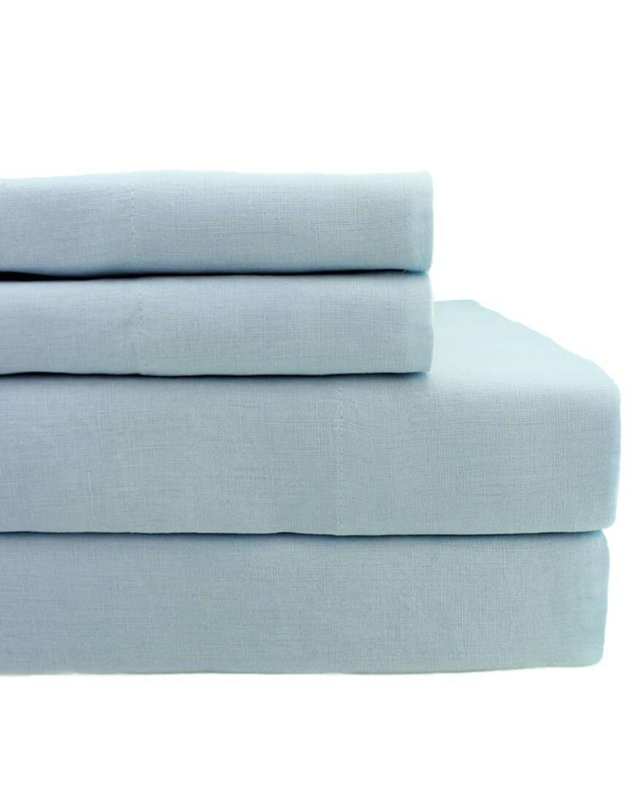 Pillowcases & Shams * | Melange Home Linen Pillowcase Set Pillowcases & Shams Grey