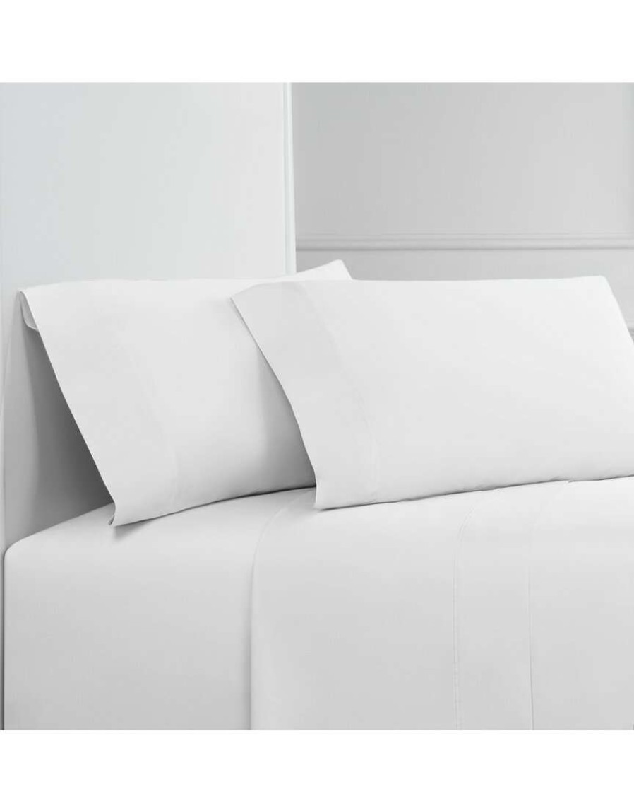 Sheets * | Melange Home 300Tc Egyptian Percale Single Pleat Sheet Set Sheets