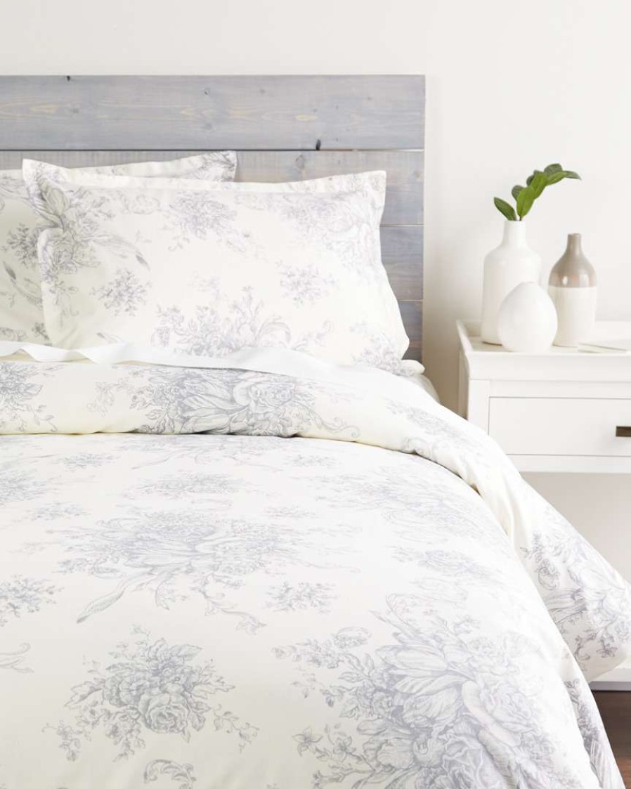 Duvet Inserts & Duvets * | Melange Home 400Tc Toile Duvet Set Duvet Inserts & Duvets