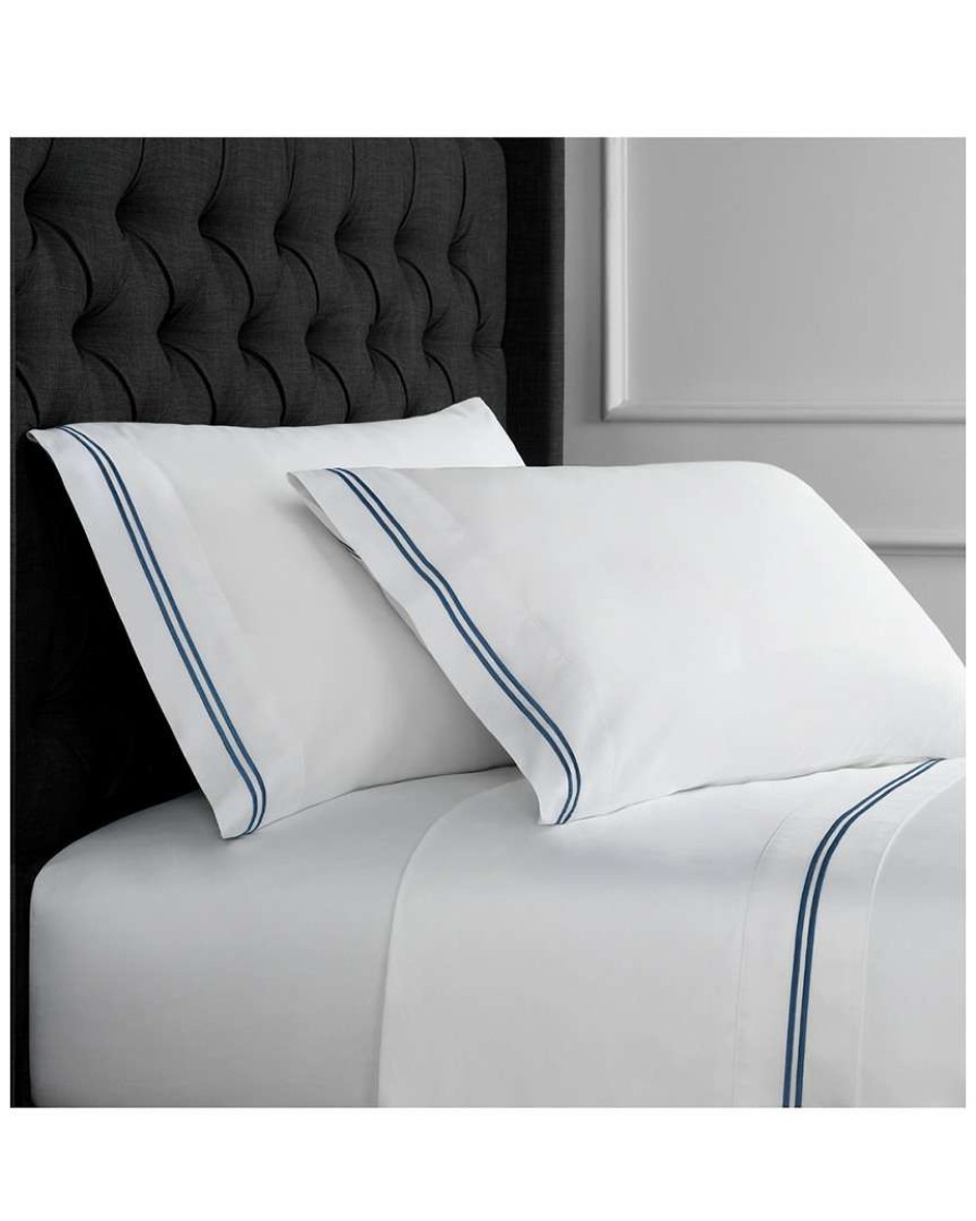 Sheets * | Melange 600Tc Embroidered Sheet Set Home Sheets