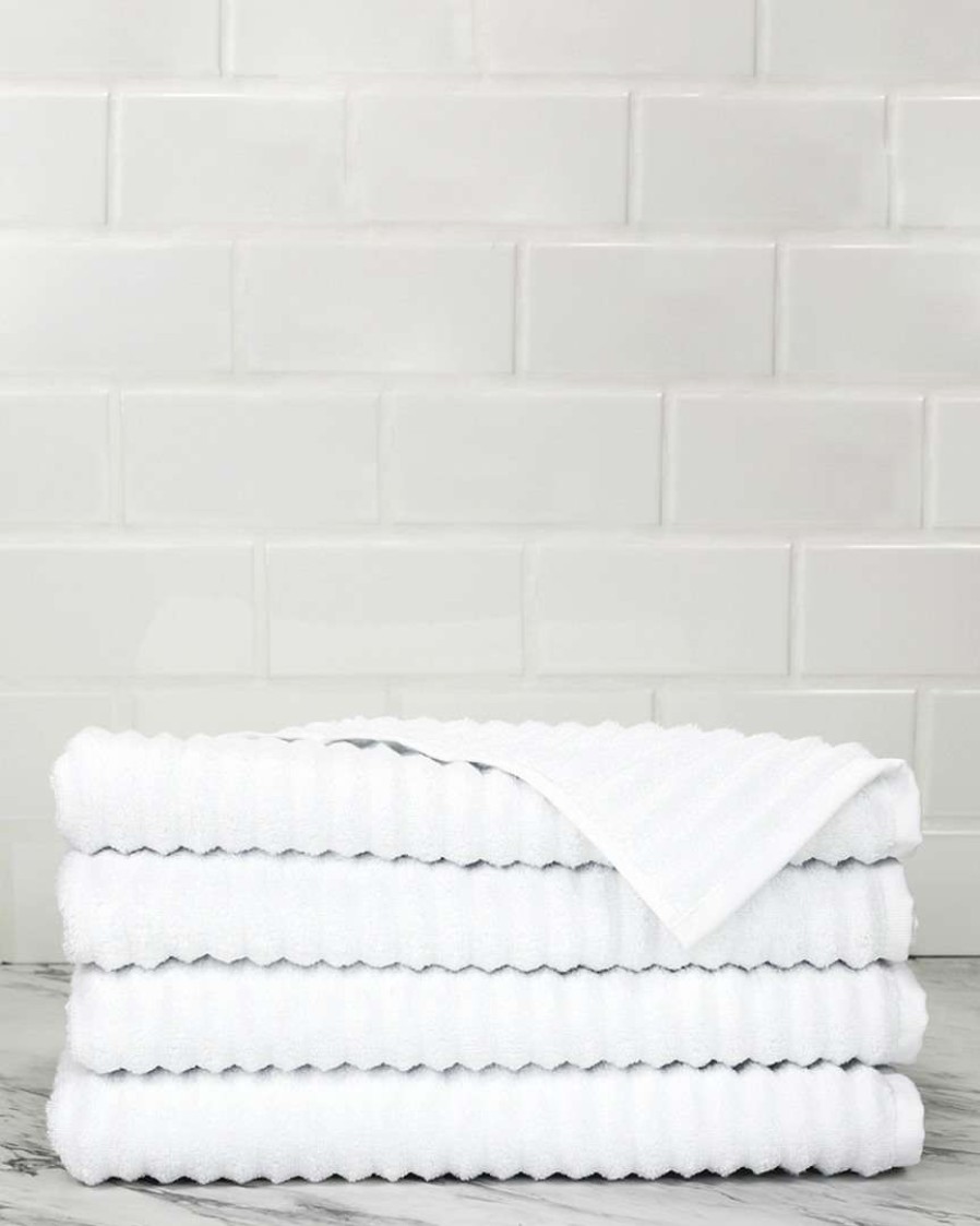 Bath Towels * | Melange Home Set Of 4 Hand Towels Bath Towels