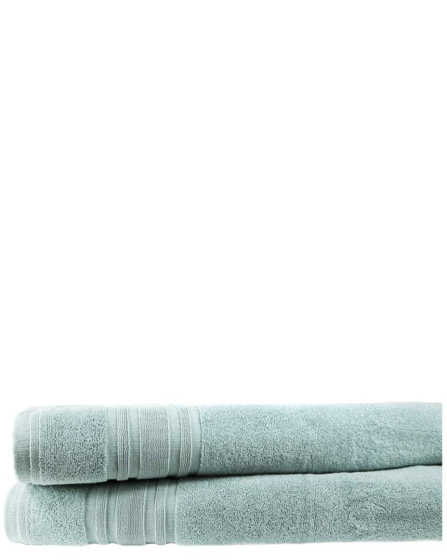 Bath Sheets * | Melange 100% Turkish Cotton 2Pc Bath Sheet Set Home Bath Sheets