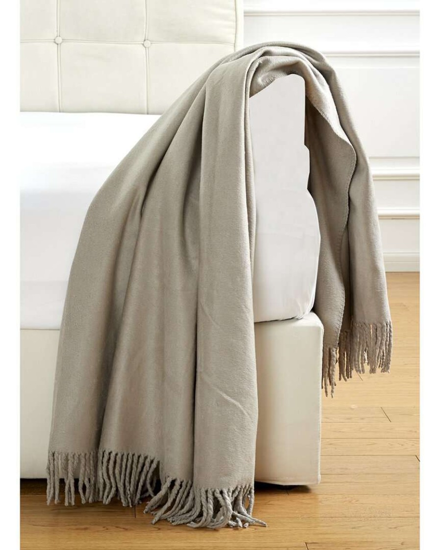 Blankets & Throws * | Melange Home Plaza Silk Throw Blankets & Throws