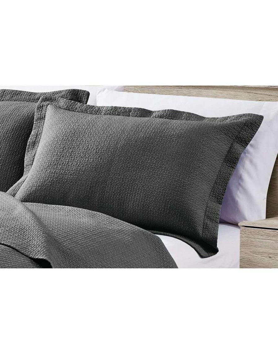 Comforters & Quilts * | Melange Home Stonewash Micro Vermechelli Quilt Set Comforters & Quilts