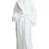 Robes & Slippers * | Melange Waffle Terry Bathrobe Home Robes & Slippers